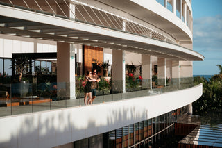 Couples photoshoot at SLS Playa Mujeres