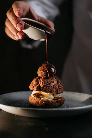 Chocolate dessert at SLS Playa Mujeres
