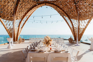 beautiful wedding set table at impression isla mujeres