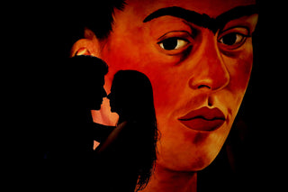 Portrait of Frida Kahlo ant Grand Velas Riviera Maya