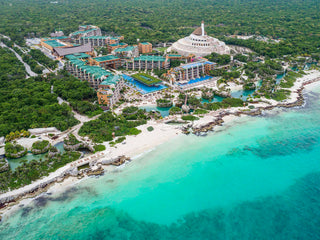 Drone shot of Hotel Xcaret Mexico