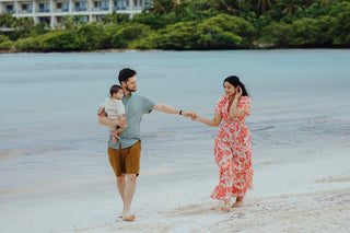 Family at Conrad Tulum Riviera Maya by Hilton