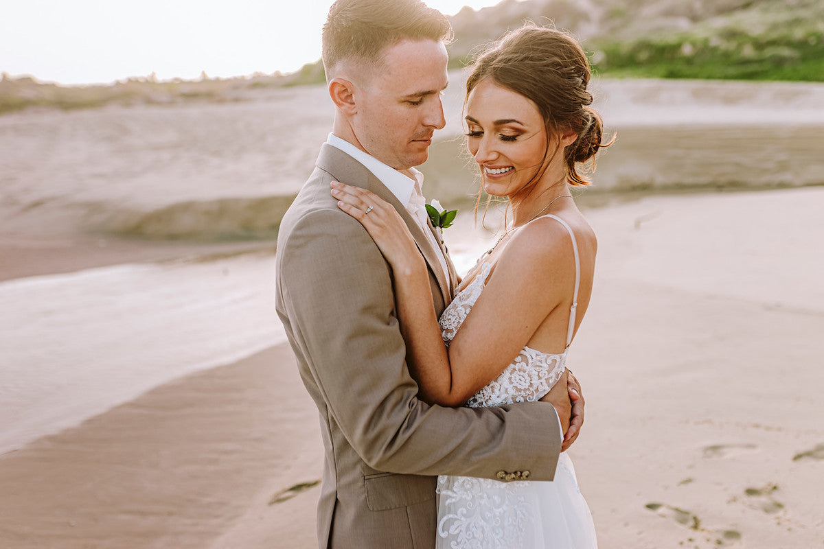 couple on the beach