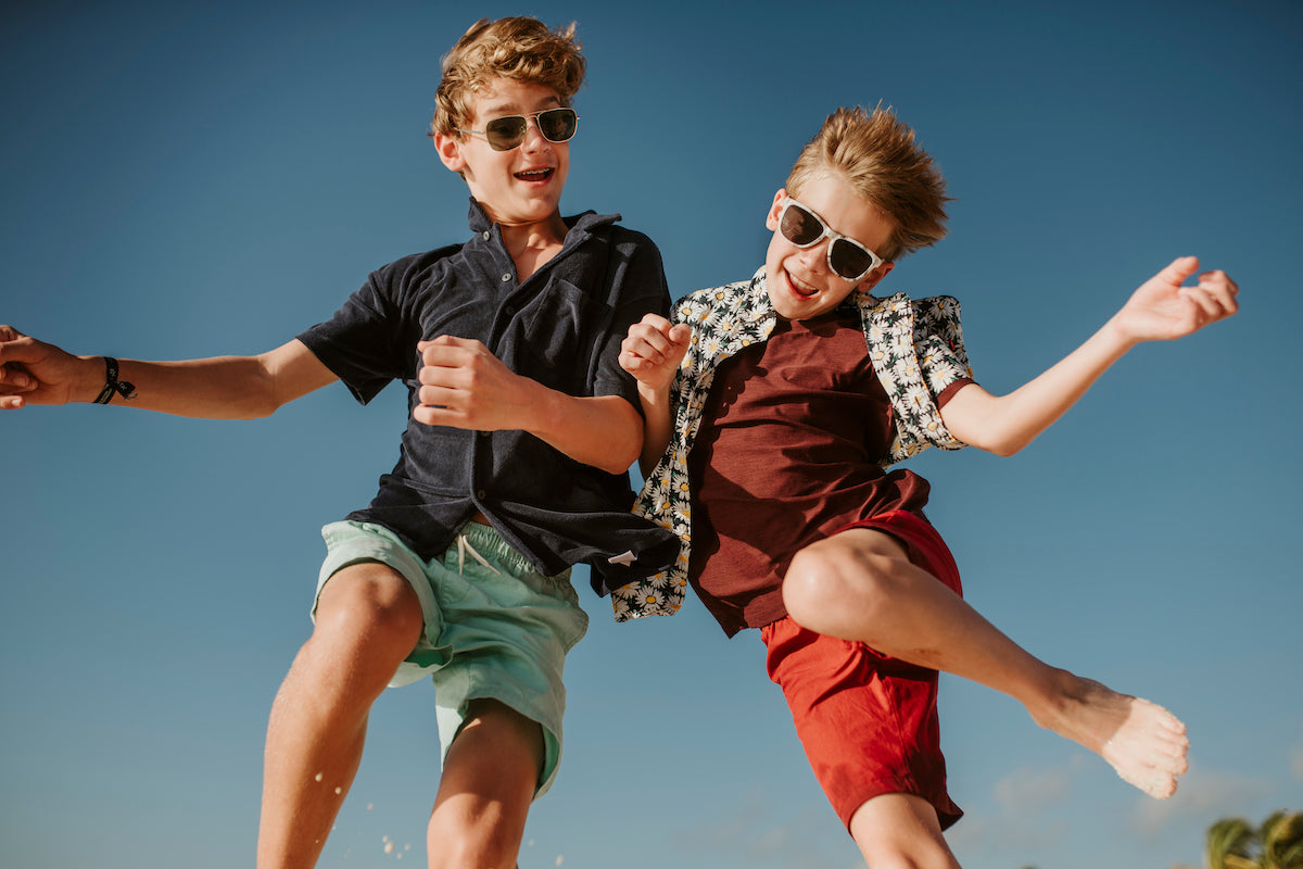 kids jumping