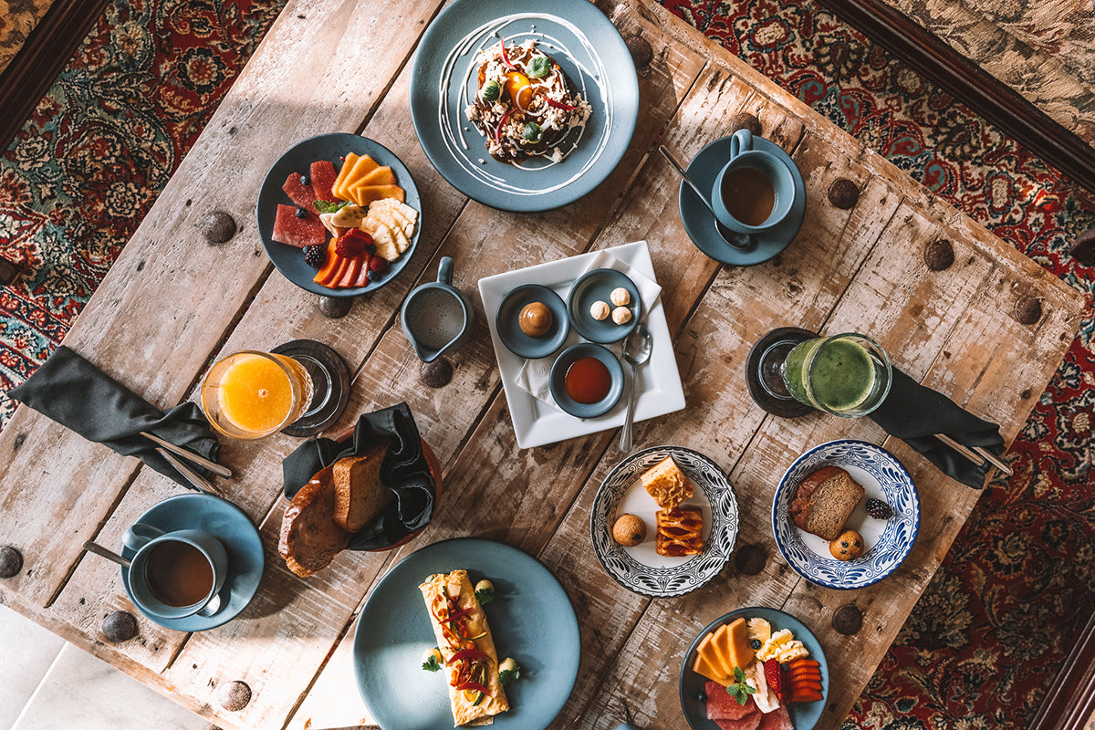 Breakfast at Philosophy restaurant at Casa Malca Tulum