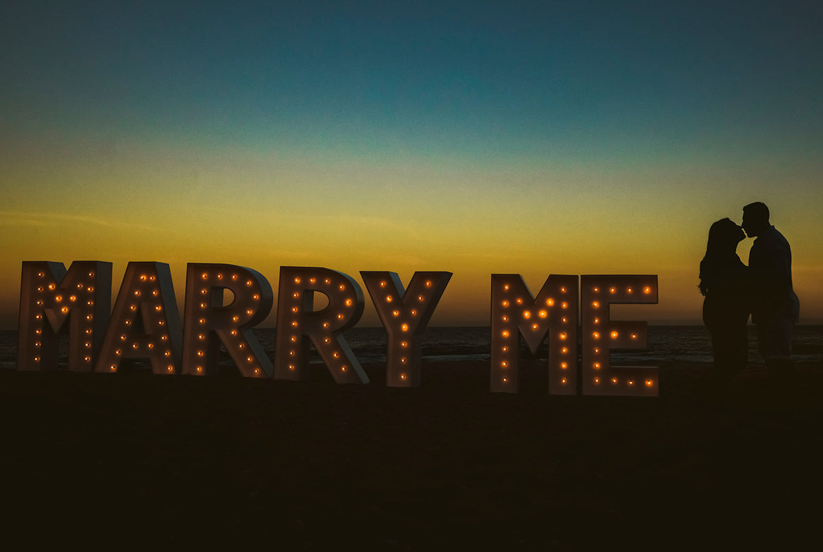 Marry me engagement session Los Cabos