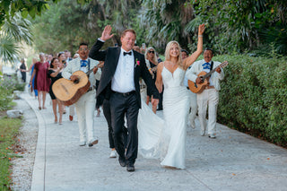 live mariachi on beach wedding 