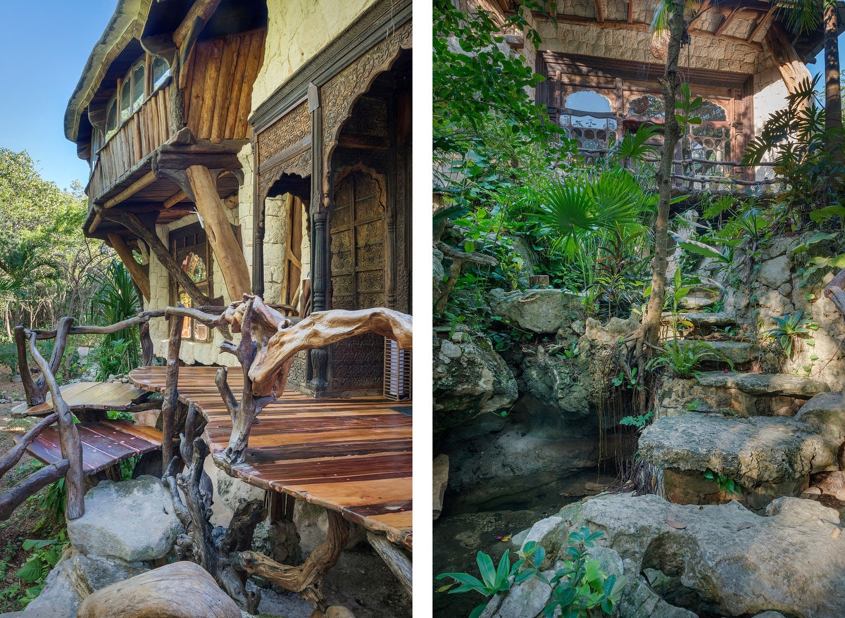 Amazing home similar lord of the rings at Playa del Carmen
