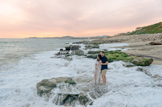 Beautiful sunset photoshoot at JW Marriott Los Cabos
