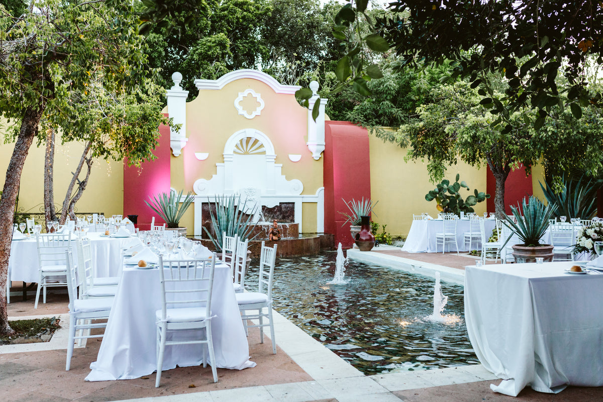 Wedding venue reception at Valentin Imperial Maya