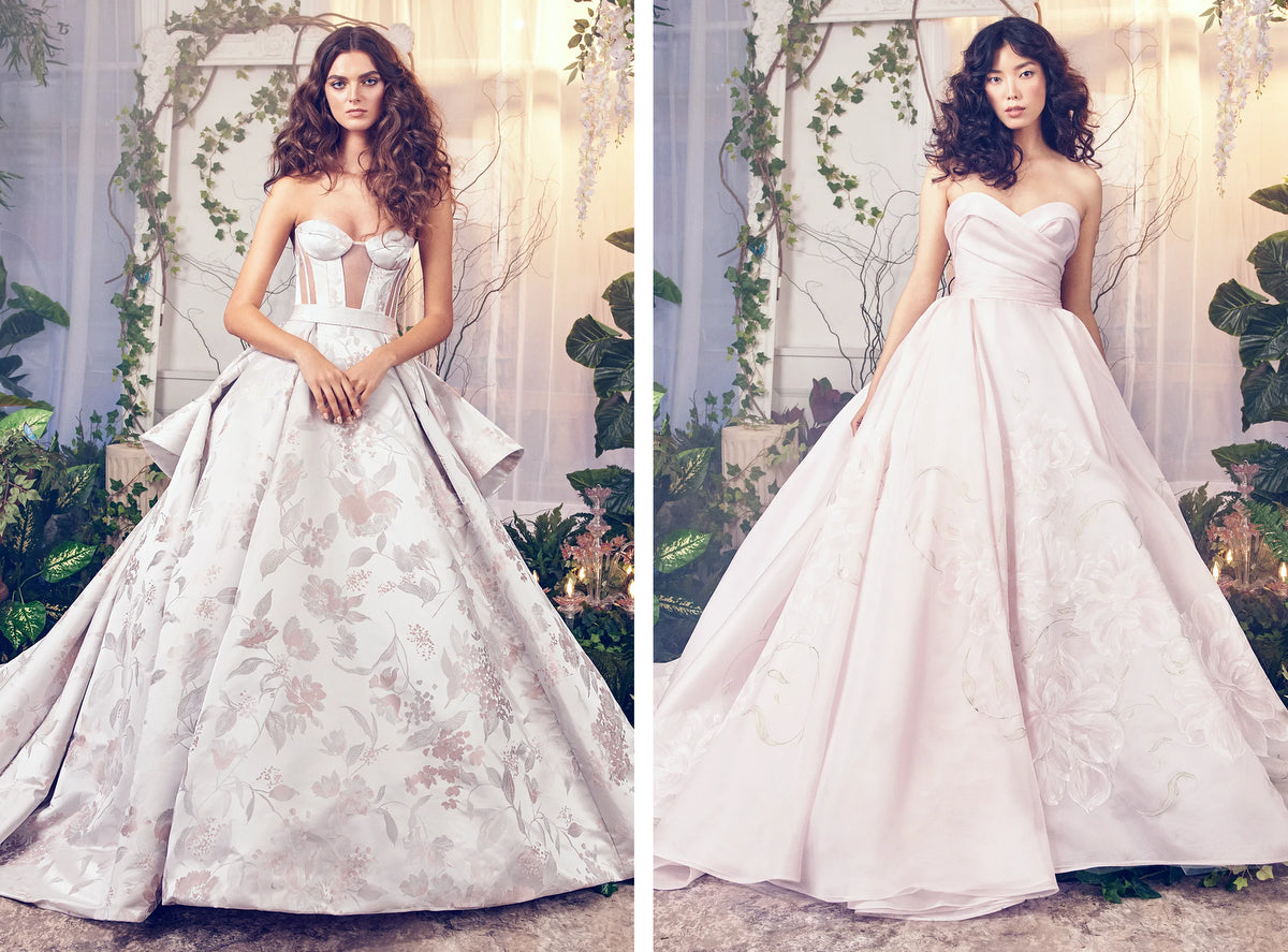 Ines Di Santo's wedding dress