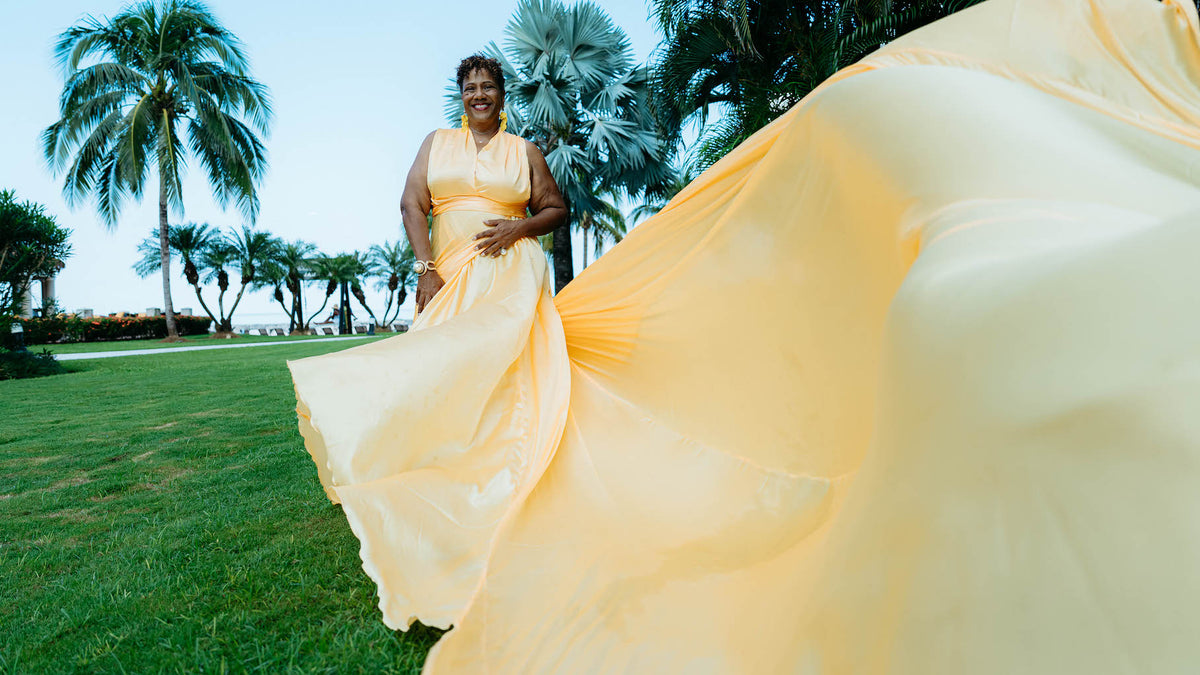 Flying Dress Photoshoot - DreamArt Photography