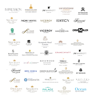 Logos of DreamArt hotel partners