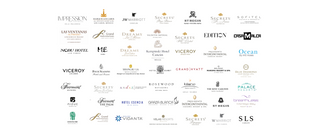 Logos of DreamArt hotel partners