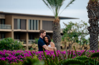Sweet couples photo session at the JW Marriott Los Cabos hotel in Mexico 