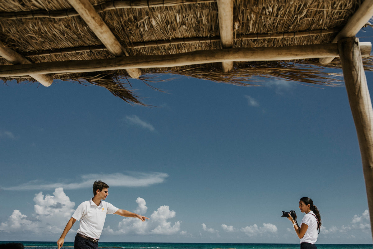 Photographers in action at Vidanta Riviera Maya