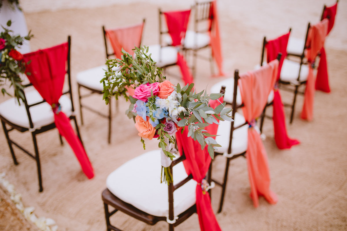 chairs with decoration
