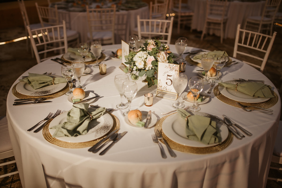 Wedding table decoration
